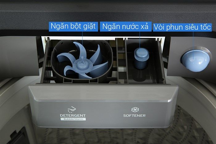 Máy giặt Samsung Ecobubble Inverter 10.5 kg WA10CG5745BDSV
