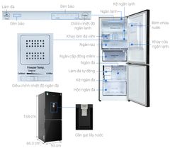Tủ lạnh Samsung Inverter 276 lít RB27N4190BU/SV