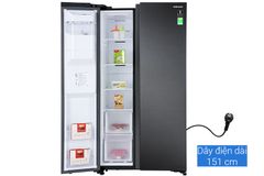 Tủ lạnh Samsung Inverter 635 lít Side By Side RS64R5301B4/SV
