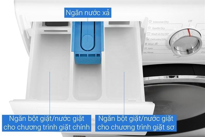 Máy giặt sấy Bosch giặt 9 kg - sấy 6 kg WNA14400SG