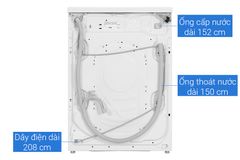 Máy giặt sấy Bosch giặt 9 kg - sấy 6 kg WNA14400SG