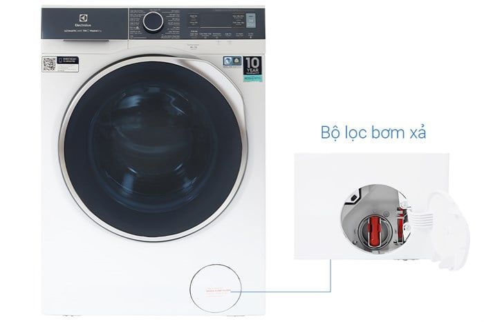 Máy giặt sấy Electrolux UltimateCare 700 Inverter giặt 11 kg - sấy 7 kg EWW1142Q7WB