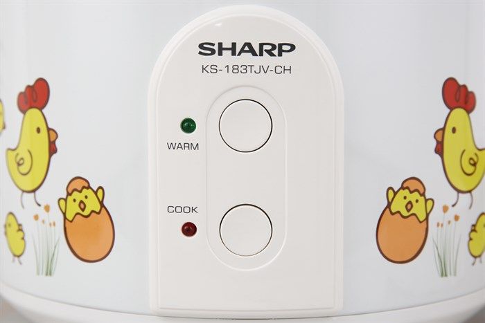 Nồi cơm nắp gài Sharp 1.8 lít KS-183TJV-CH