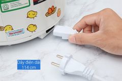 Nồi cơm nắp gài Sharp 2.2 lít KS-223TJV-CH