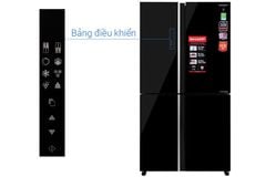 Tủ lạnh Sharp Inverter 525 lít Multi Door SJ-FXP600VG-BK