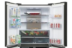 Tủ lạnh Sharp Inverter 572 lít Multi Door SJ-FXP640VG-BK
