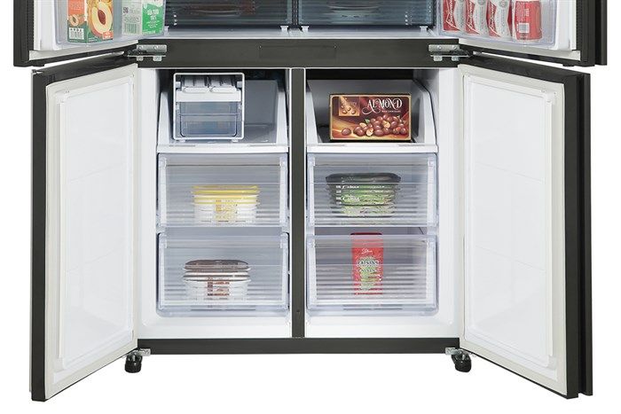 Tủ lạnh Sharp Inverter 572 lít Multi Door SJ-FXP640VG-BK