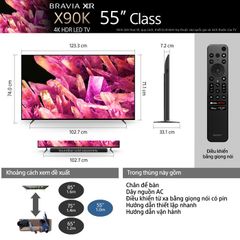 Google Tivi Sony 4K 55 inch XR-55X90K