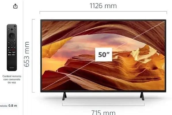 Google Tivi Sony 4K 50 inch KD-50X77L