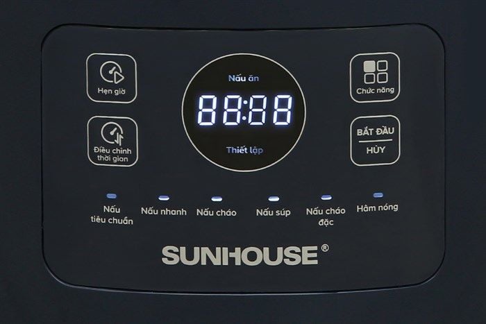 Nồi cơm điện tử Sunhouse 1 lít SHD8802