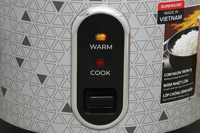 Nồi cơm nắp gài Sunhouse 1.8 lít SHD8630