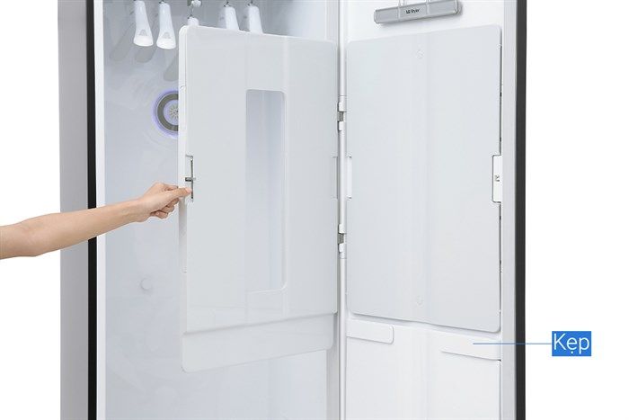 Tủ chăm sóc quần áo thông minh LG Styler Inverter 5 móc S5GOC