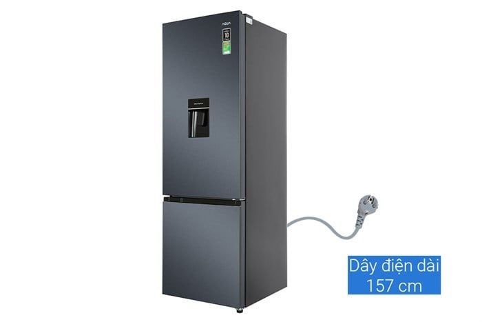 Tủ lạnh Aqua Inverter 320 lít AQR-B390MA(WSL)