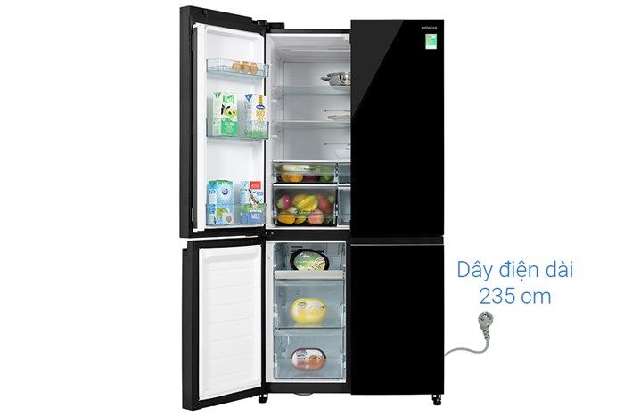 Tủ lạnh Hitachi Inverter 569 lít Multi Door R-WB640PGV1 GCK