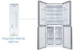 Tủ lạnh Sharp Inverter 362 lít Multi Door SJ-FX420VG-BK