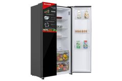 Tủ lạnh Sharp Inverter 442 lít Side By Side SJ-SBX440VG-BK