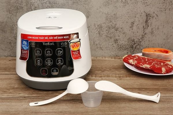 Nồi cơm điện tử Tefal 1 lít Easy Rice Compact RK730168