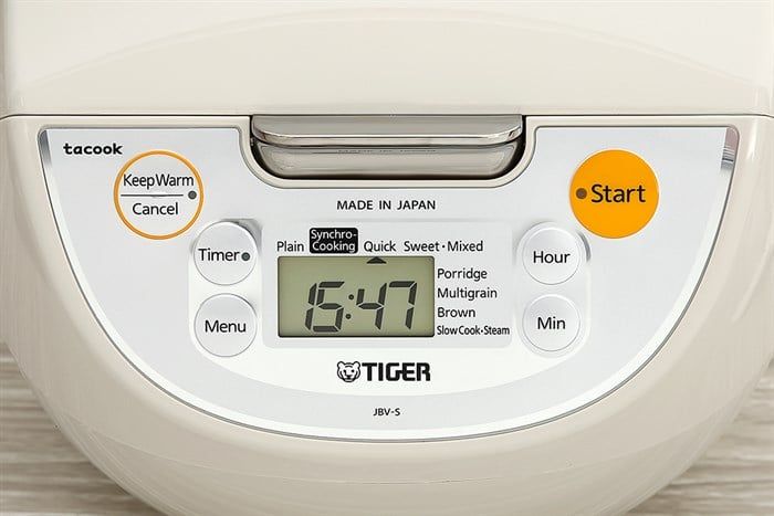 Nồi cơm điện tử Tiger 1.8 lít JBV-S18W
