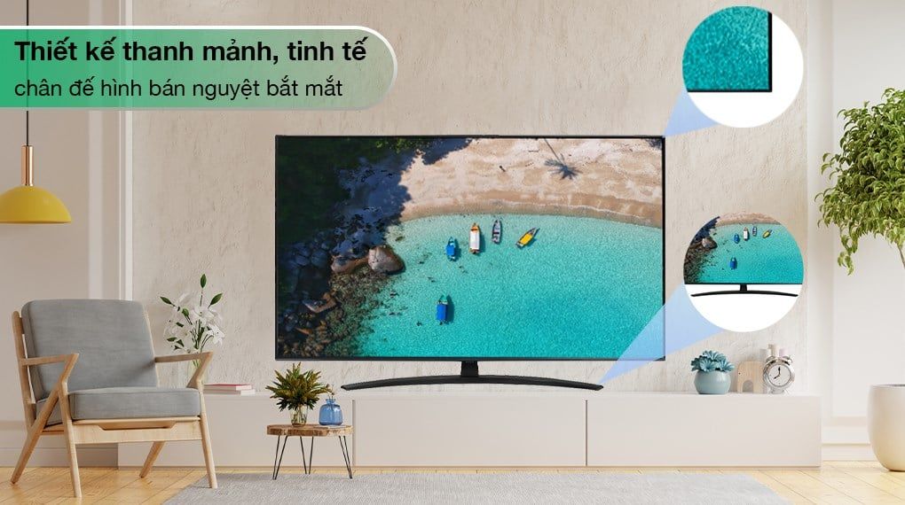 Smart Tivi NanoCell LG 4K 50 inch 50NANO76SQA