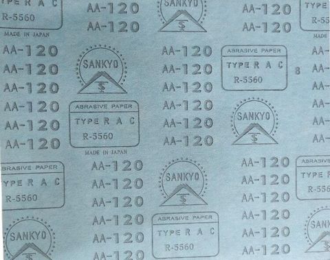Giấy nhám Nhật xanh Sankyo