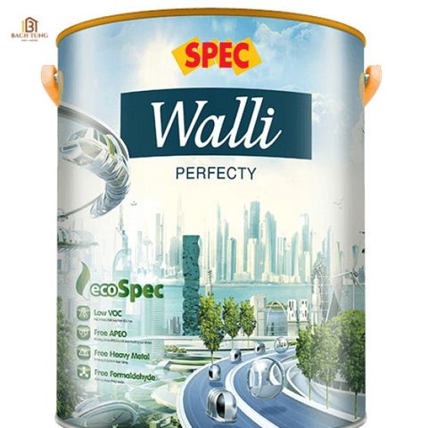 Sơn ngoại thất đẹp bền lâu - Spec Walli Perfecty