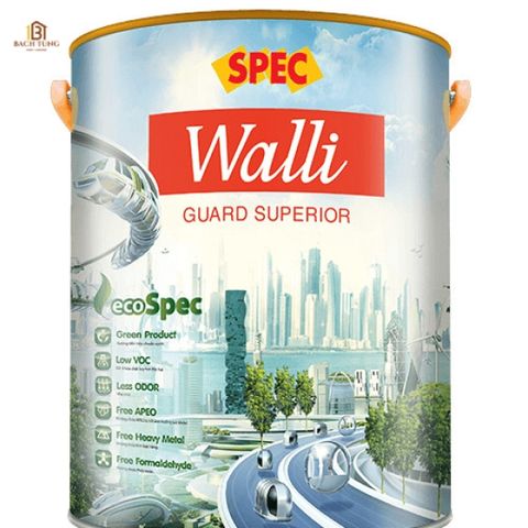 Sơn ngoại thất bảo vệ vượt trội - Spec Walli Guard Superior