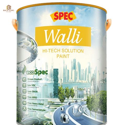 Sơn ngoại thất thách thức thời tiết - Spec Walli Hitech Solution