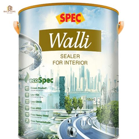 Sơn lót kháng kiềm nội thất - Spec Walli Sealer For Int