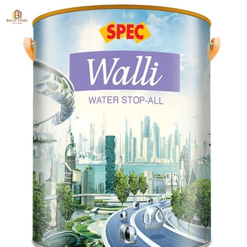 Sơn chống thấm ngăn nước gốc xi măng - Spec Walli Water - Stop All