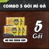 Combo mì ăn liền Chin Chin: 5 mì gà chua cay