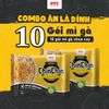 Combo mì ăn liền Chin Chin: 10 mì gà chua cay