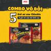 Combo mì ăn liền Chin Chin: 5 mì xào bò khô cay