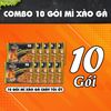 Combo mì ăn liền Chin Chin: 10 mì xào gà cháy tỏi ớt