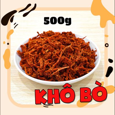 Thịt bò khô - Gói 500g