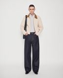  CREAM RELAXED WELT POCKET JACKET 