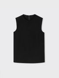  BLACK WOOL BLEND TANK TOP 