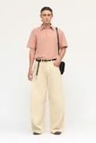  CREPE KHAKI POLOSHIRT 
