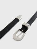 VINTAGE SLIM BELT IN LEATHER 
