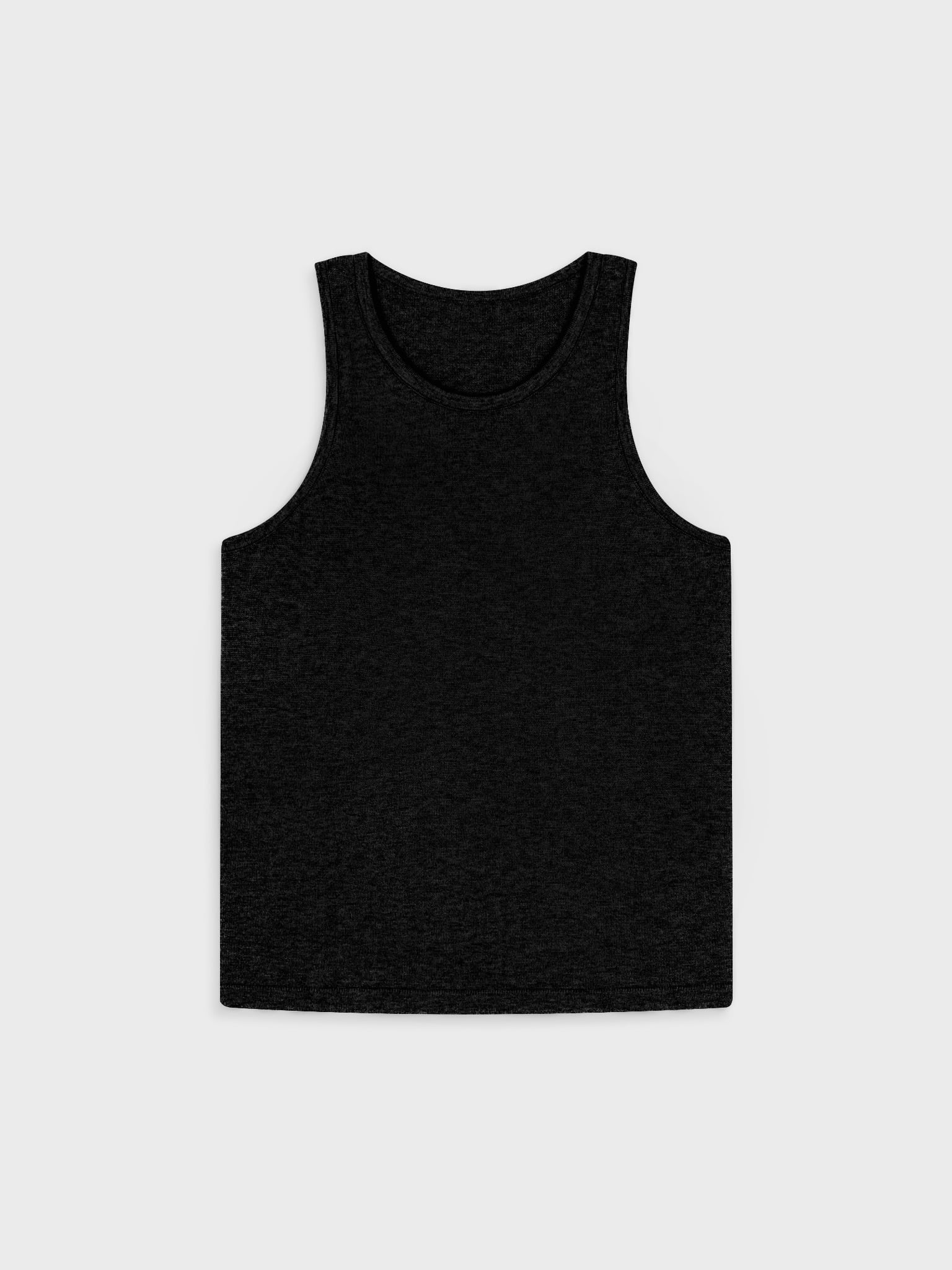  BLACK KNIT TANK 