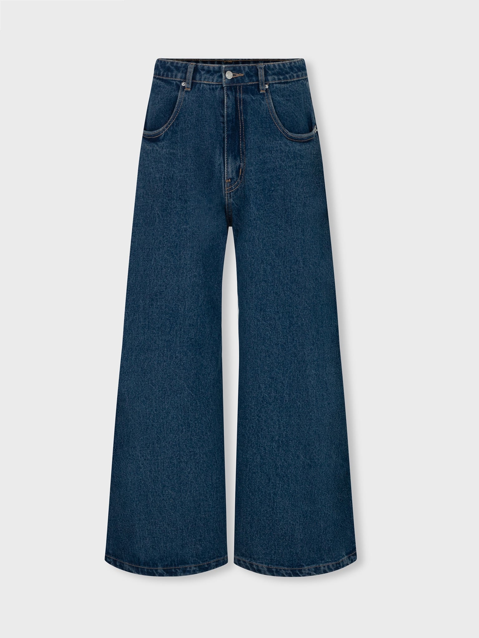  WIDE LEG DENIM JEANS 