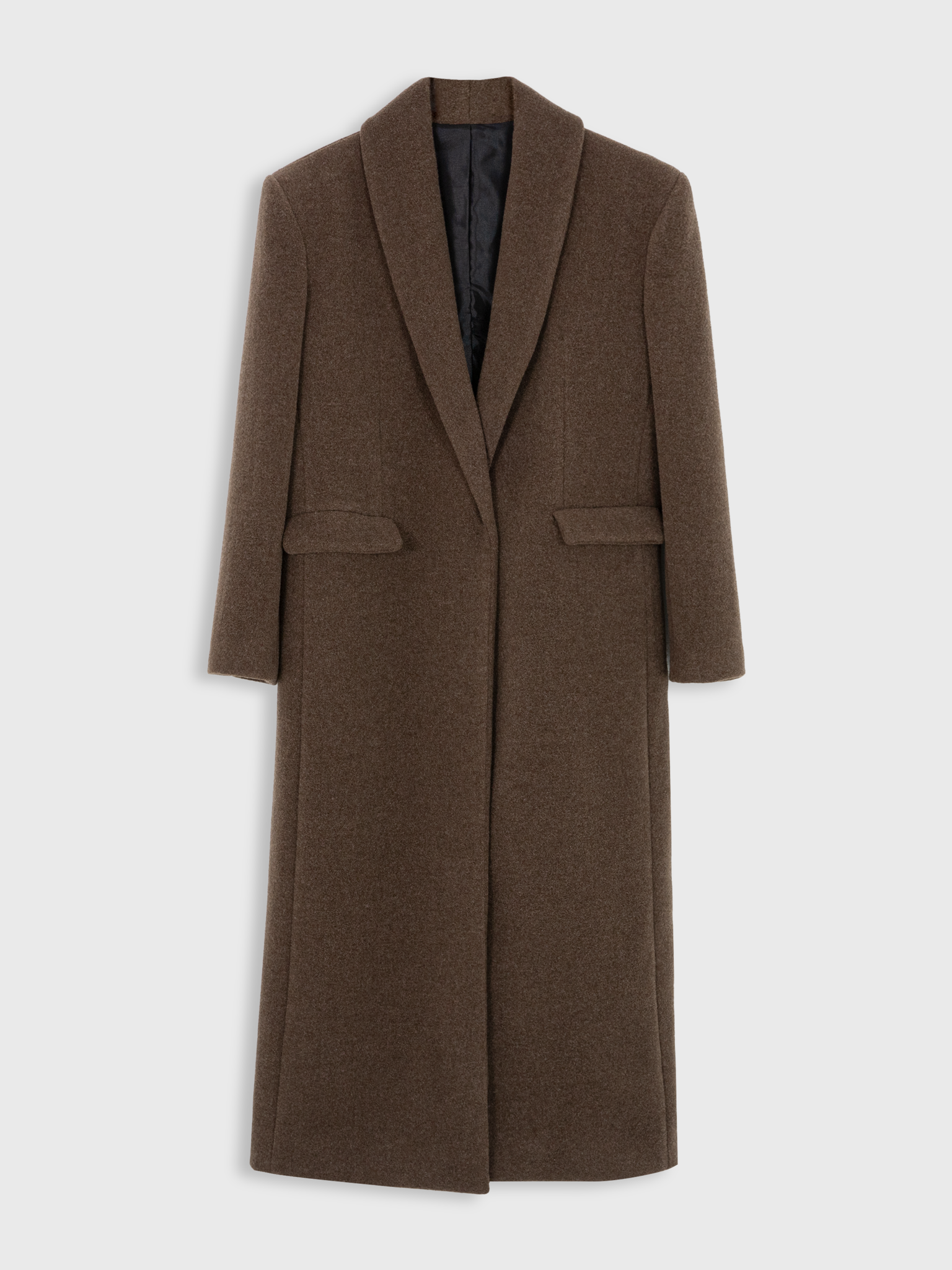  CLASSIC SHAWL COLLAR OVERCOAT 