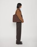  BROWN RELAXED WELT POCKET JACKET 