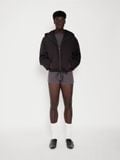  RELAXED NYLON HOODED JACKET 