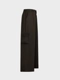 CACAO WOOL BLEND CARGO PANTS 