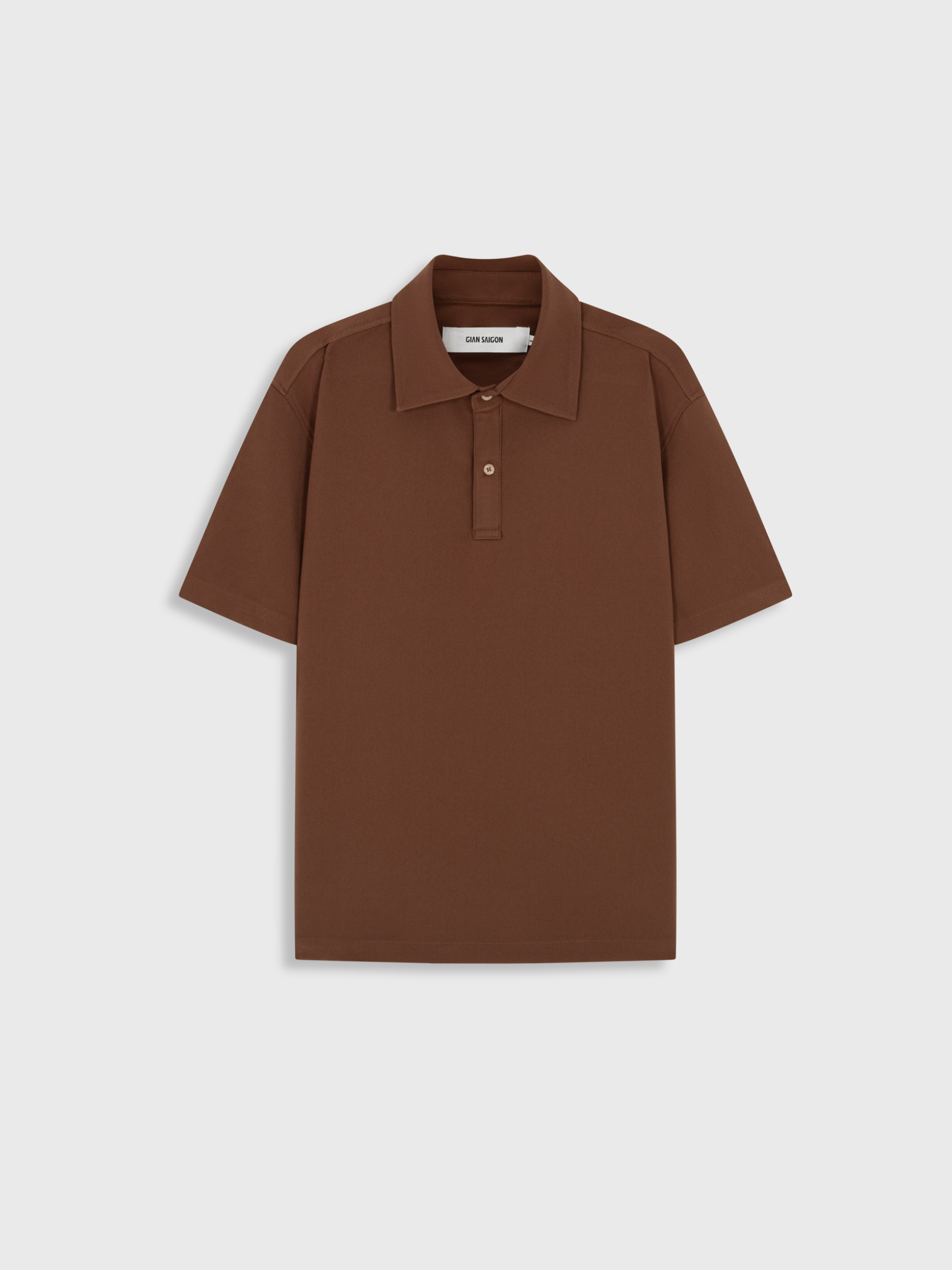  BROWN KHAKI POLOSHIRT 