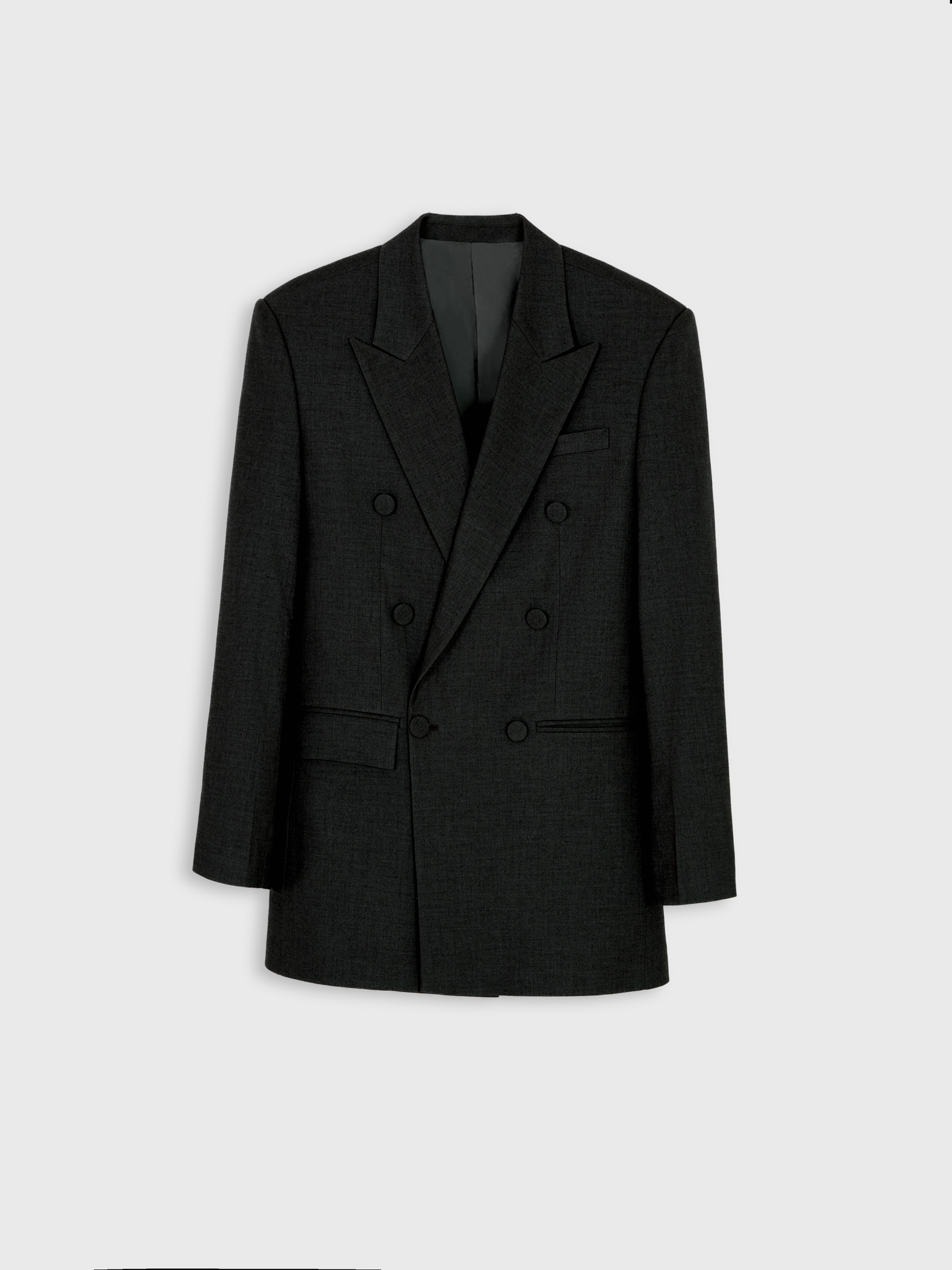  BLACK REVIRE WOOL JACKET 
