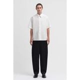  WHITE RELAXED SHORT SHIRT 