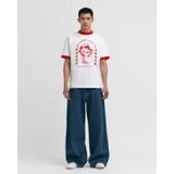  WIDE LEG DENIM JEANS 
