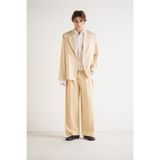  SAND WOOL TAILORED JACKET 