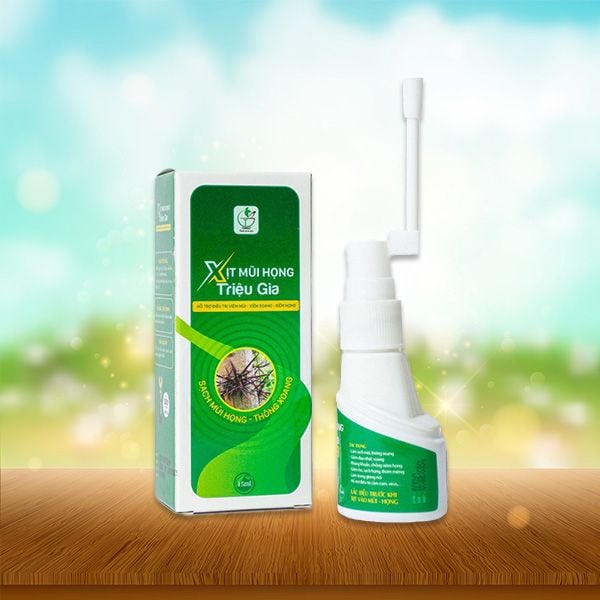  Xịt Mũi Họng Triệu Gia 